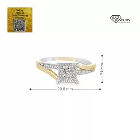 10K Gold 0.10 CTW Diamond Ladies Ring