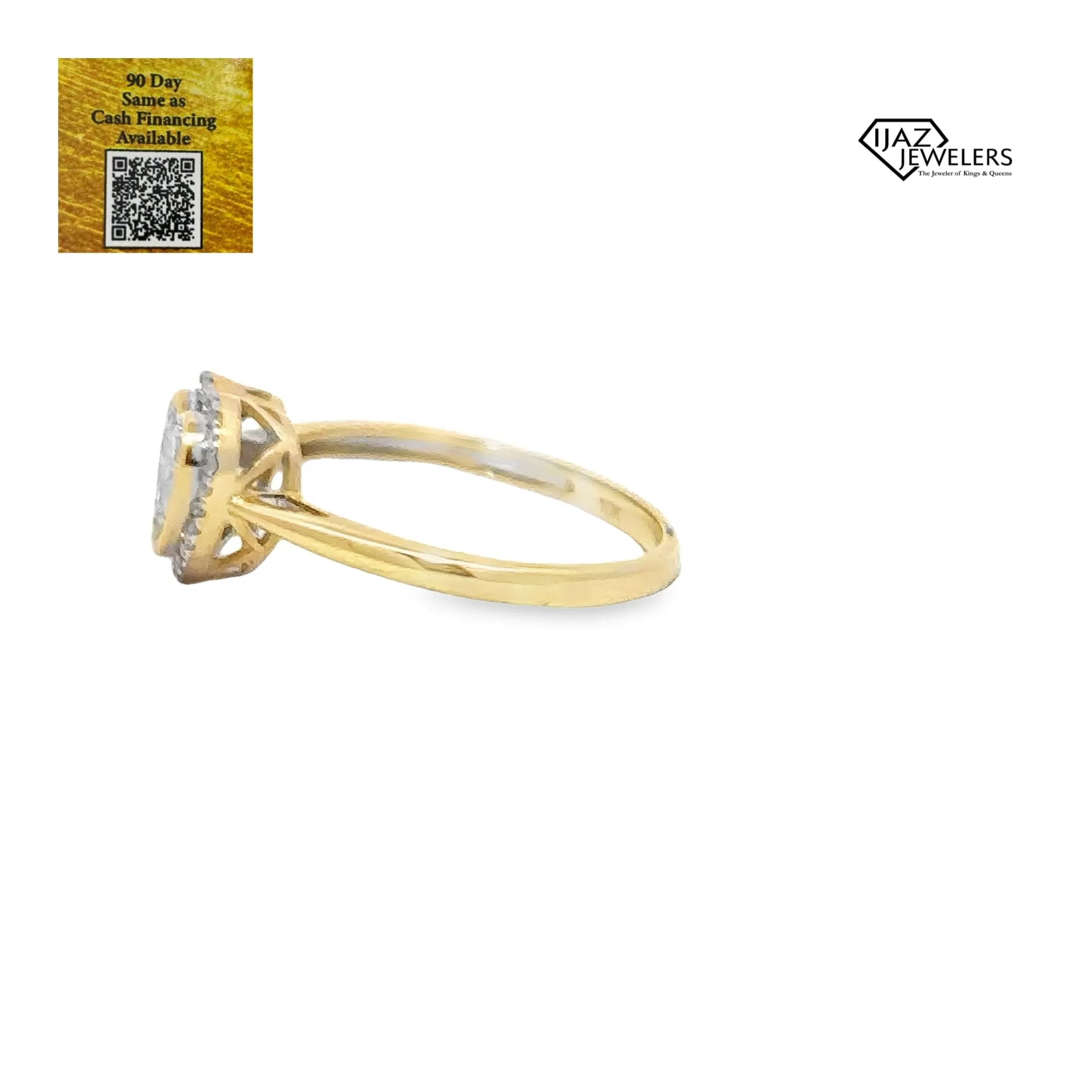 10K Gold 0.20 CTW Diamond Ring