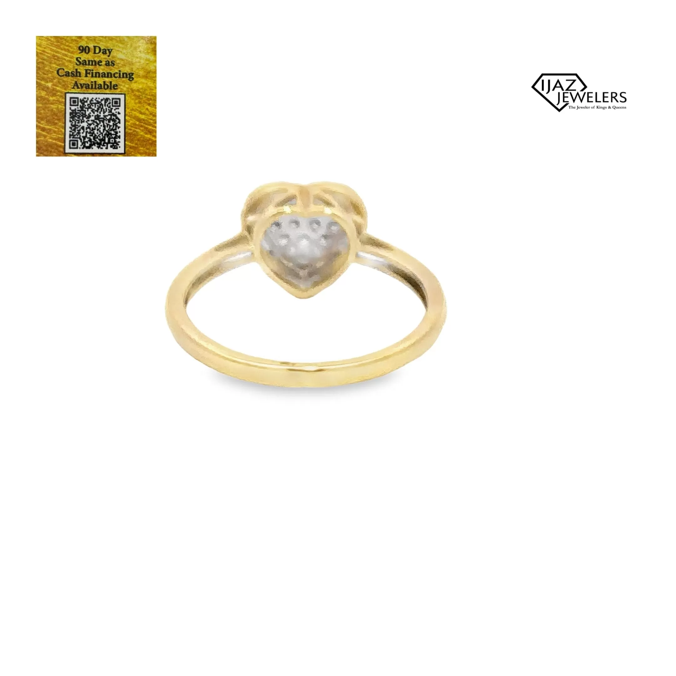 10K Gold 0.20 CTW Diamond Ring