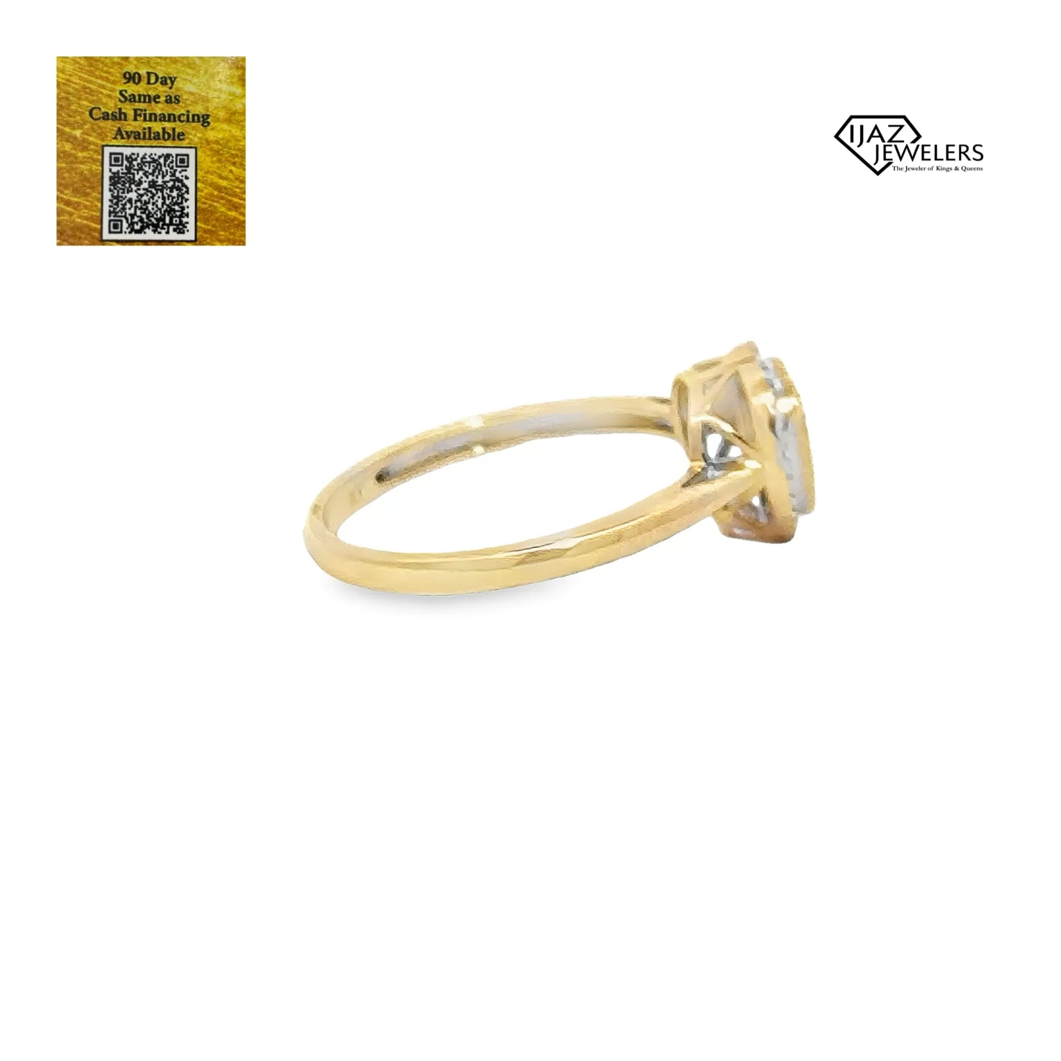 10K Gold 0.20 CTW Diamond Ring