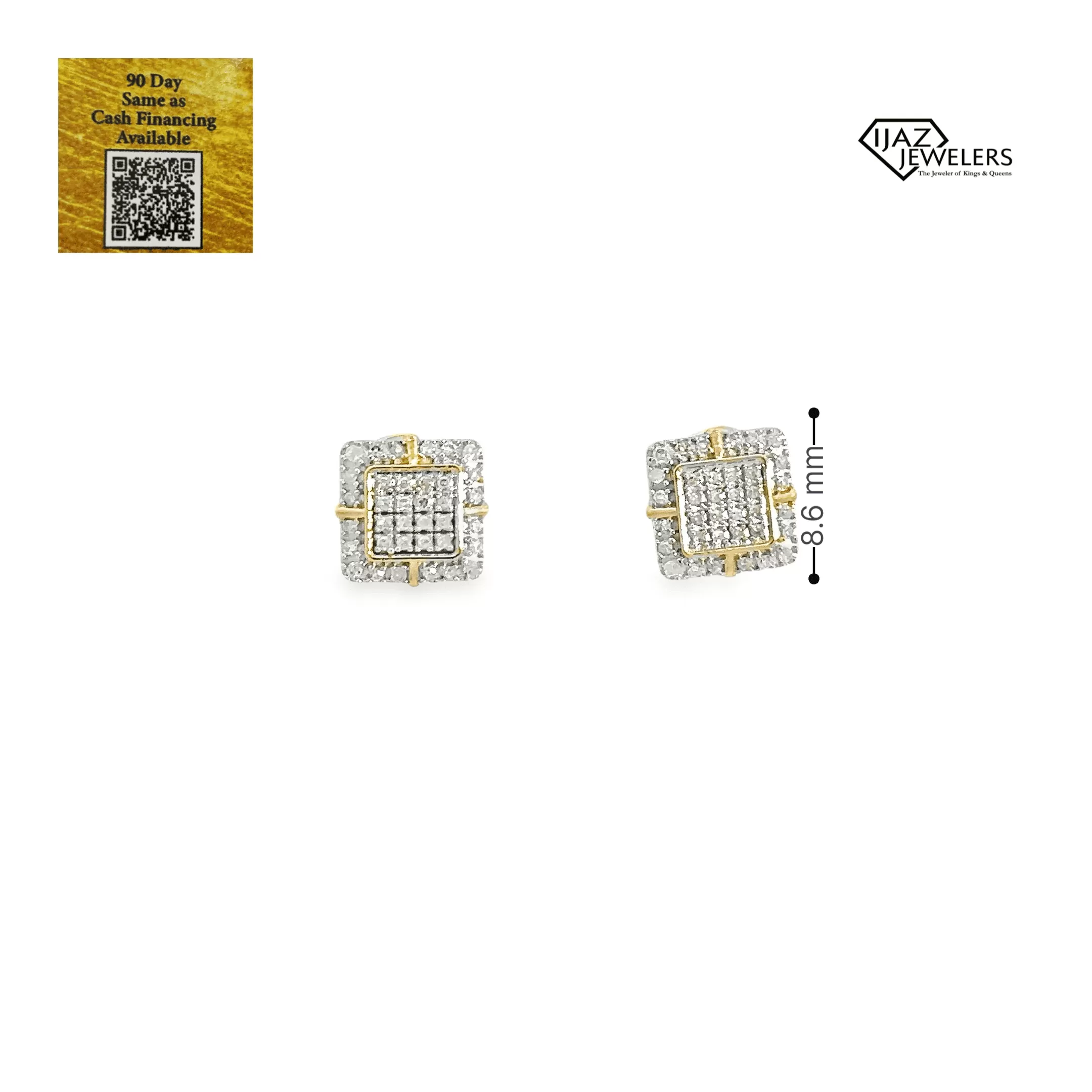 10K Gold 0.24 CTW Diamond Earrings