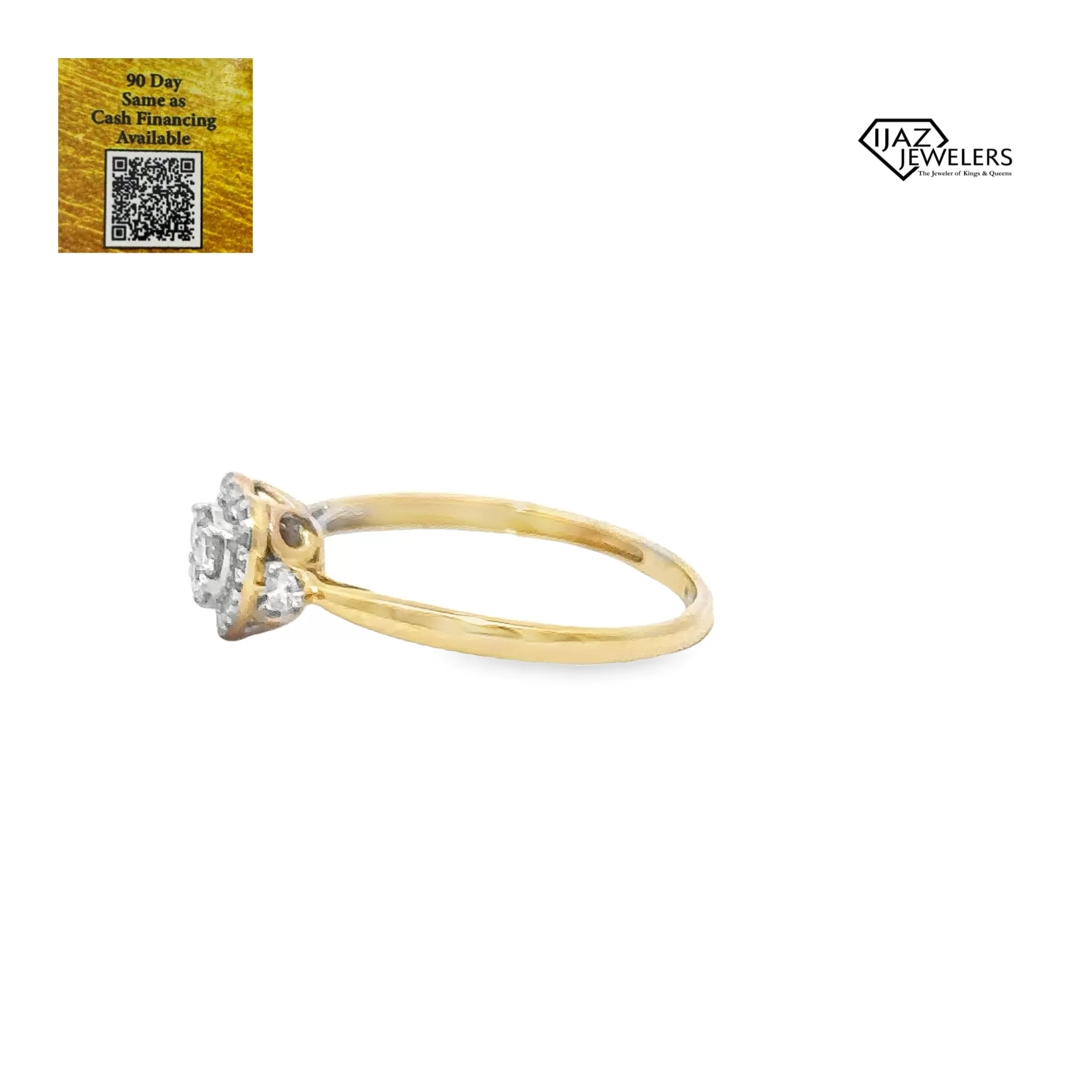 10K Gold 0.24 CTW Diamond Ring