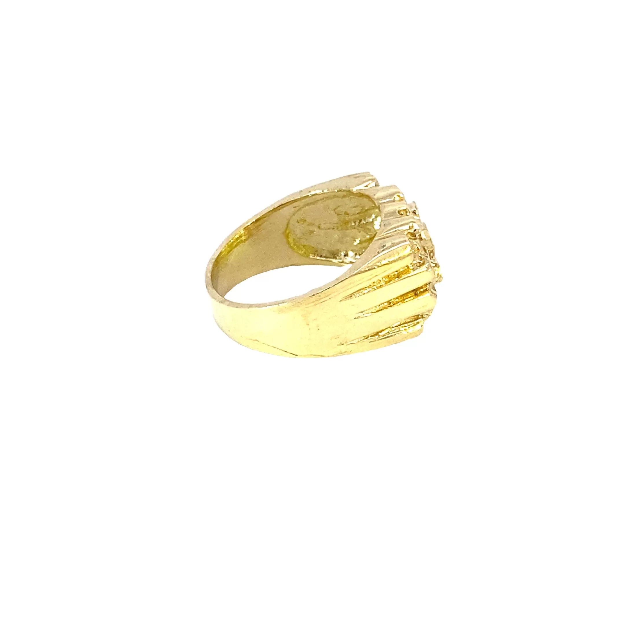 10K Gold Nugget Ring 9 Grams