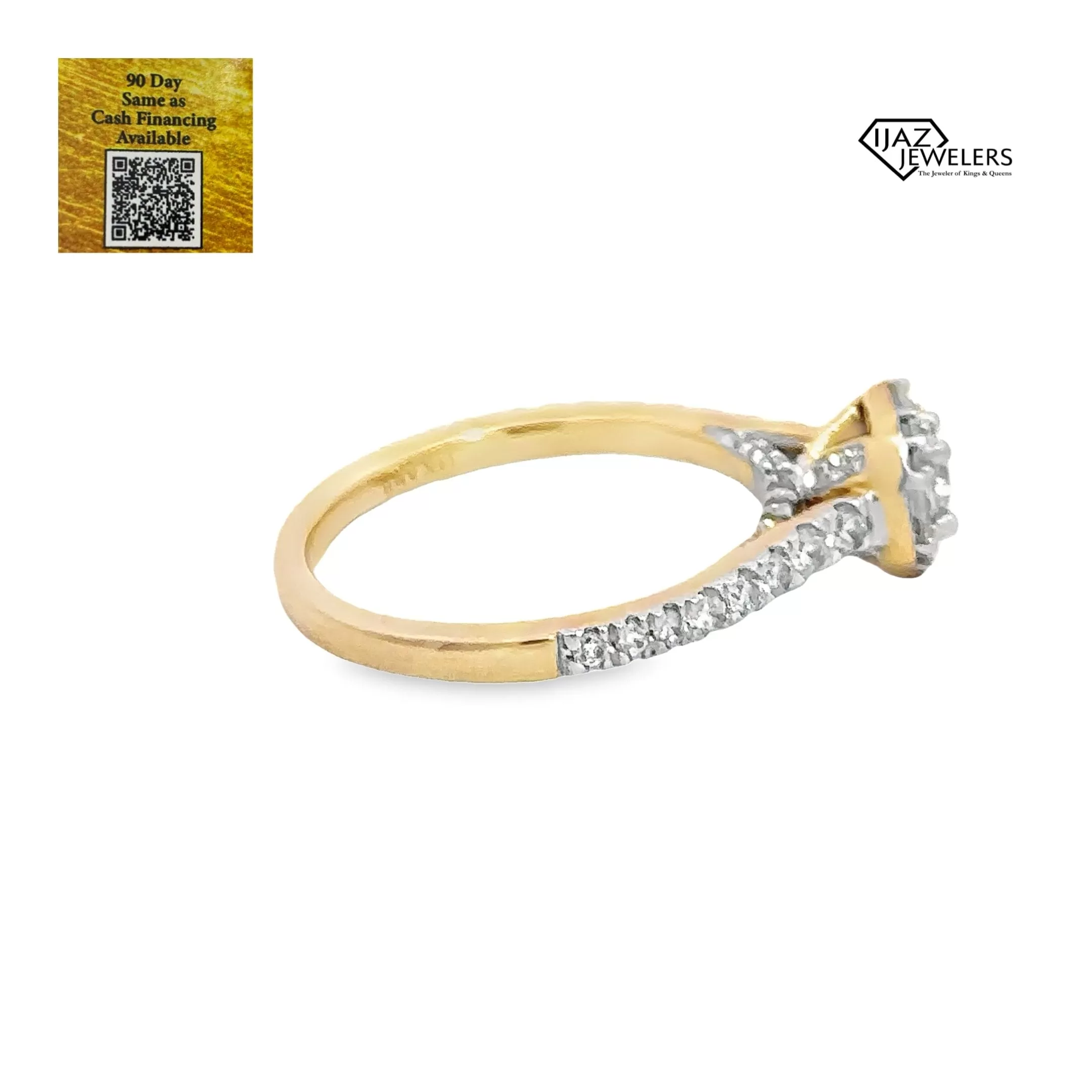 14K Gold 0.75 CTW Diamond Ladies Ring