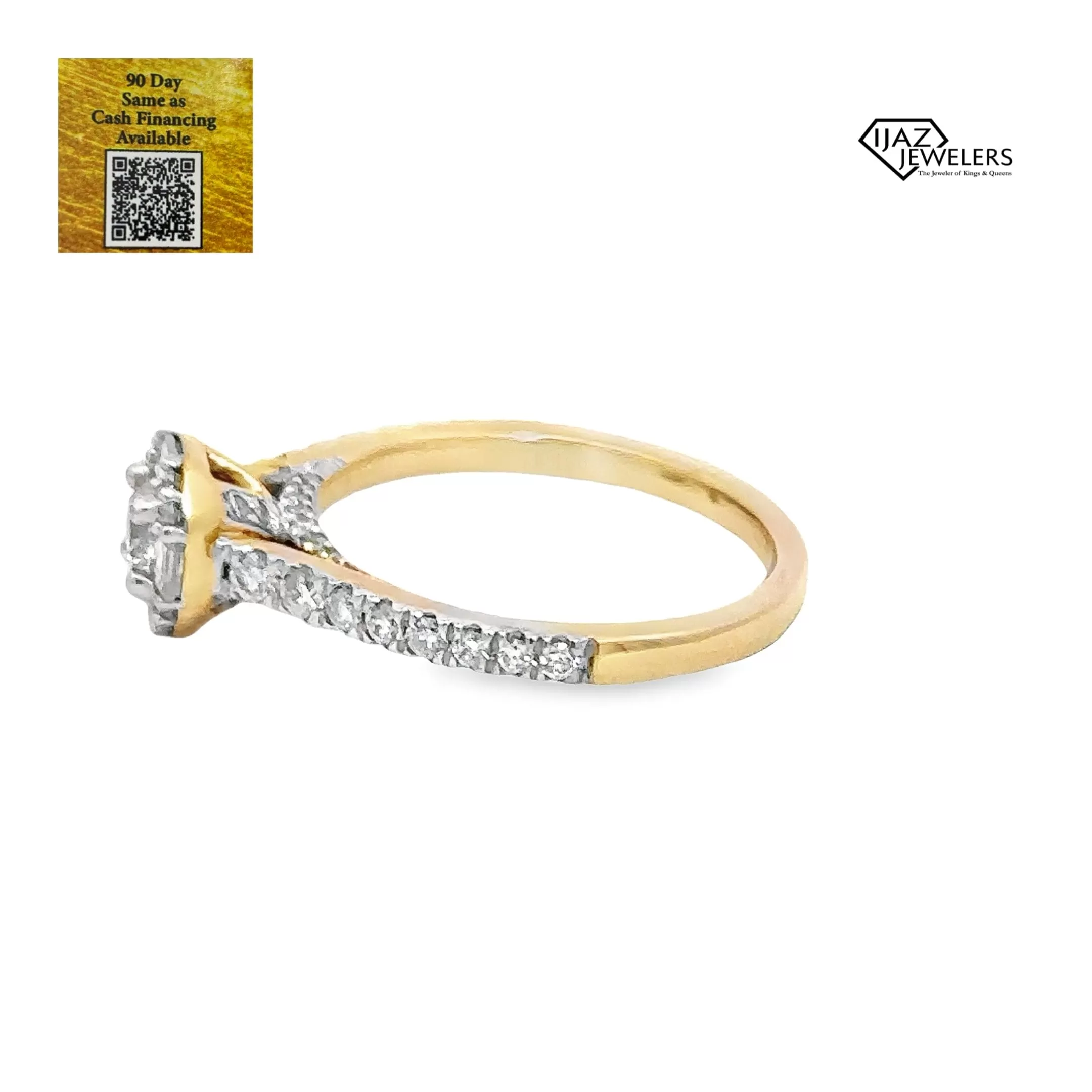 14K Gold 0.75 CTW Diamond Ladies Ring