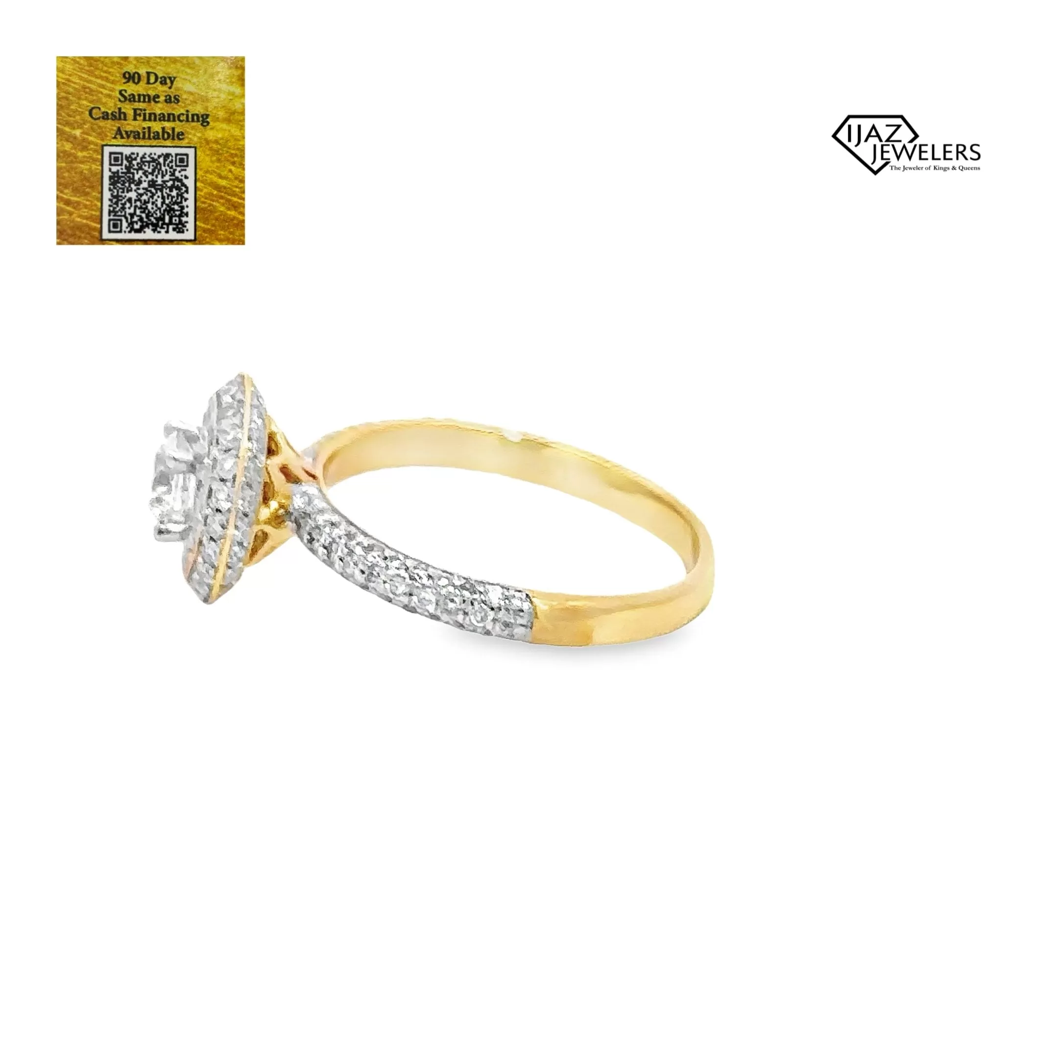 14K Gold 1.65 CTW Diamond Ladies Ring