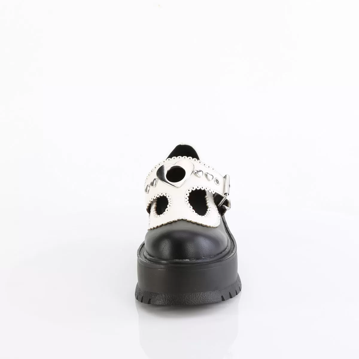 2 Inch Platform SLACKER-23 Black White