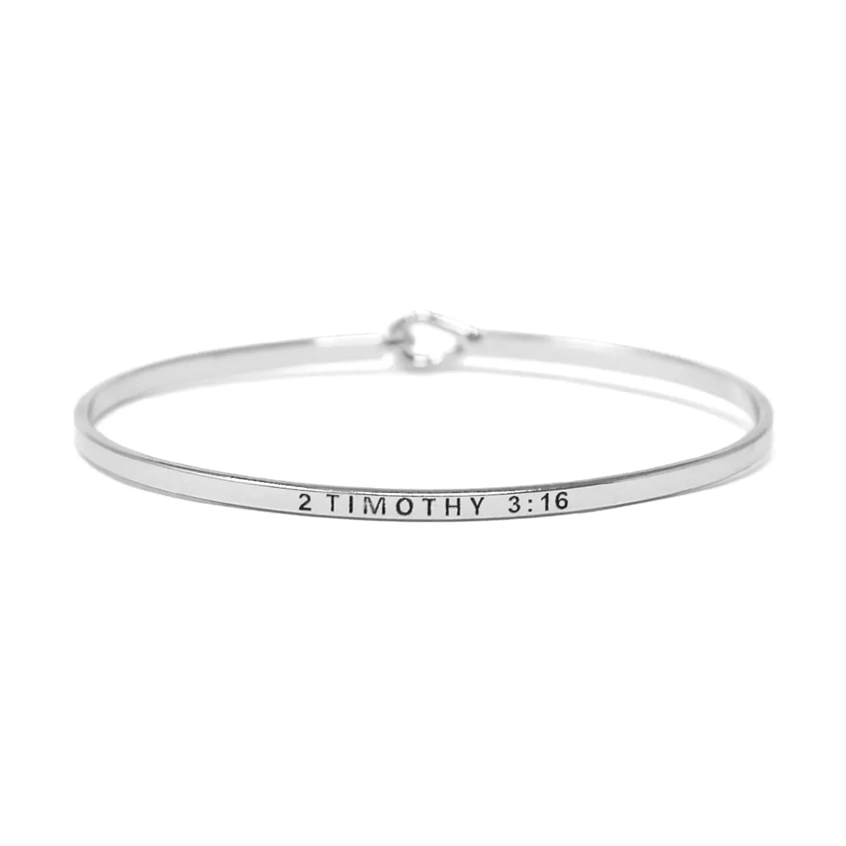 2 TIMOTHY 3: 16 Inspirational Message Bracelet