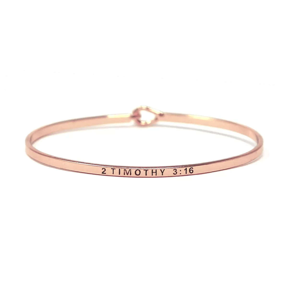 2 TIMOTHY 3: 16 Inspirational Message Bracelet