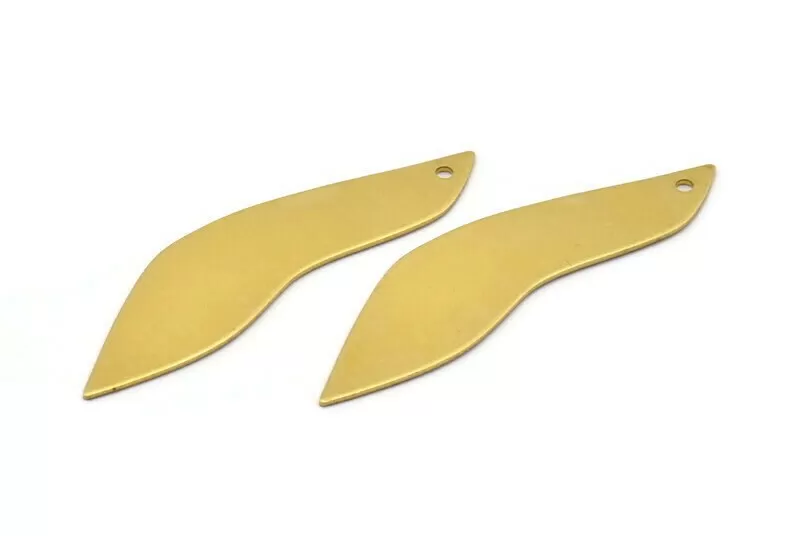 8 Raw Brass Stamping Blanks (59mmx0.80mm) D0391--c035