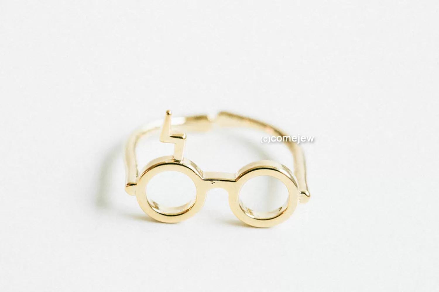 Adjustable Glaze Glasses Ring