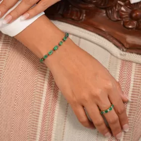 Athena Emerald Bracelet