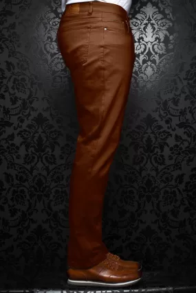 Au Noir Dressy Stretch Pant - Signum Rust