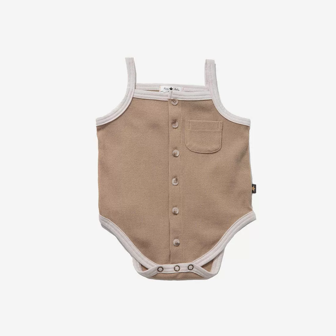 Baby Unisex Color-blocking Rompers