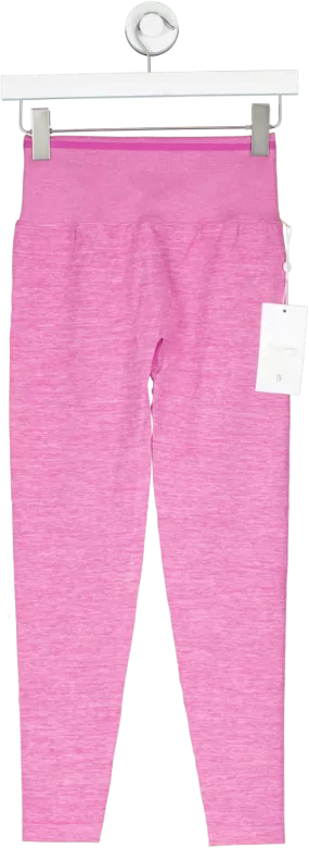 buffbunny Pink Bbl Seamless Leggings UK M