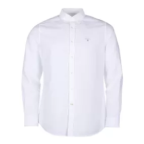 Camicia Uomo Barbour Oxford 3 Tailored Bianco