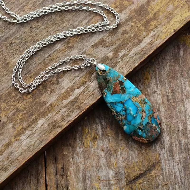 Classic Fashion Chic Turquoises Necklace