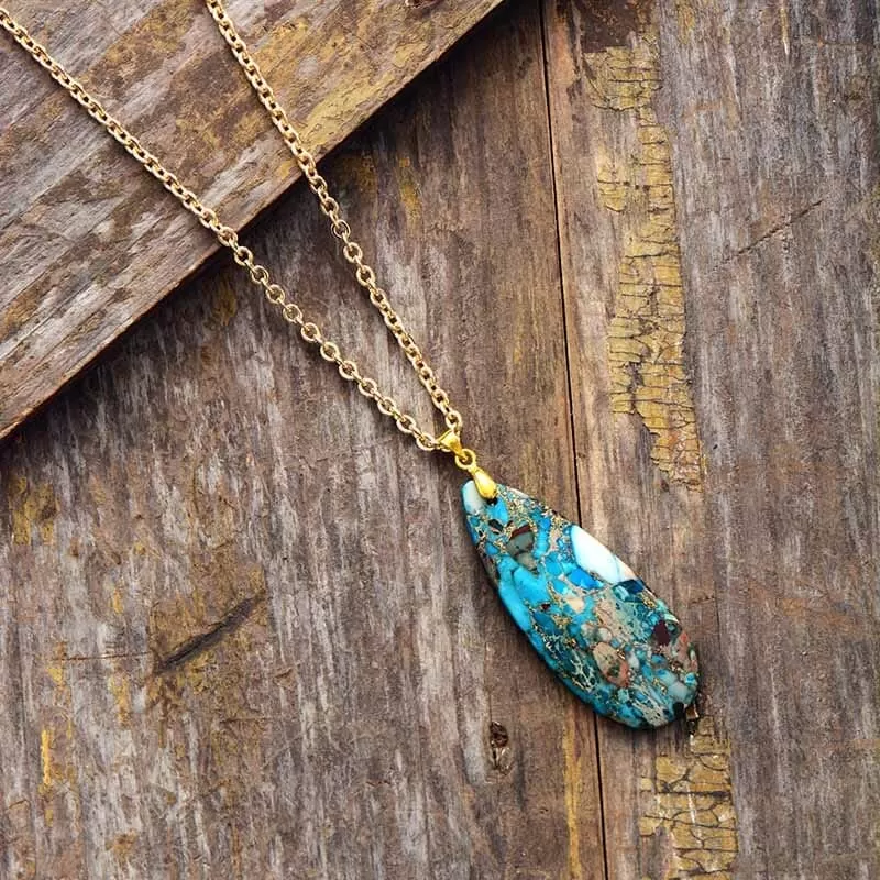 Classic Fashion Chic Turquoises Necklace