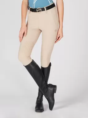 Coblenza Side Zip High Waist Breeches with Knee Grip