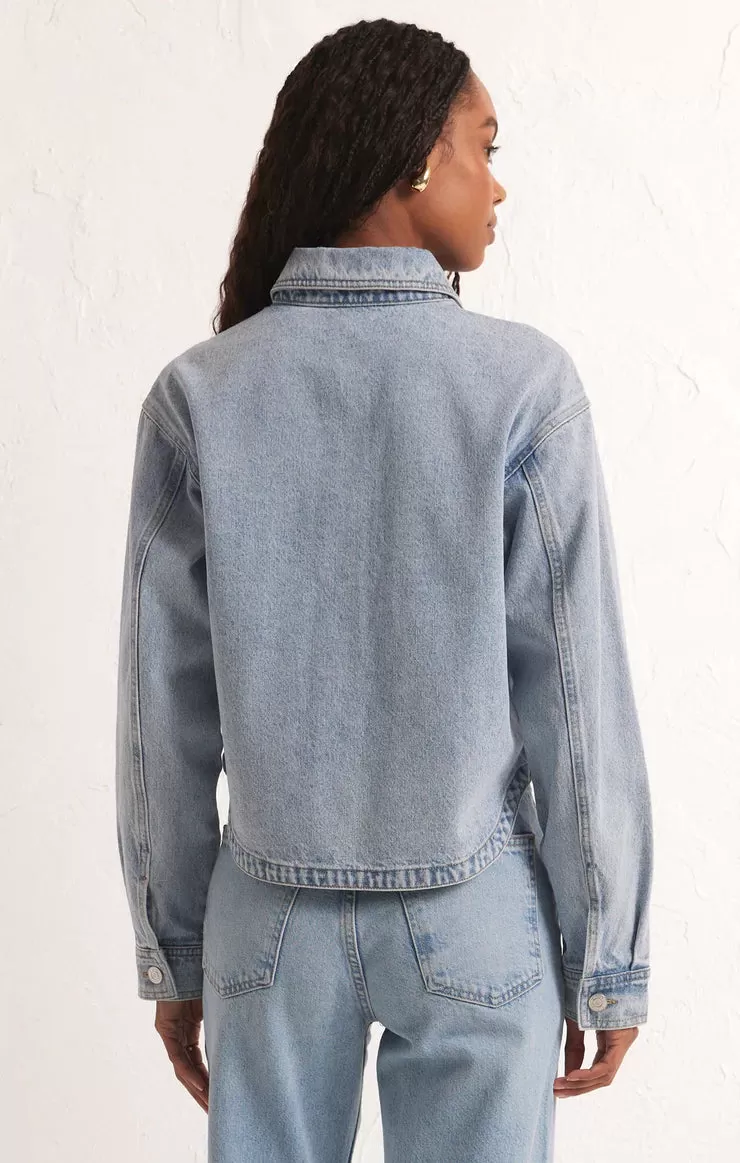 Cropped Denim Jacket