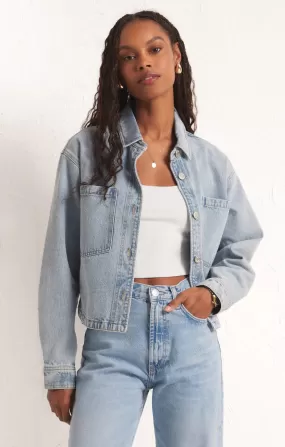 Cropped Denim Jacket