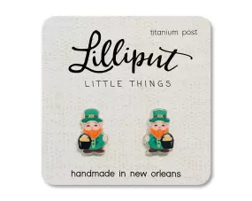 Cute Leprechaun Earrings