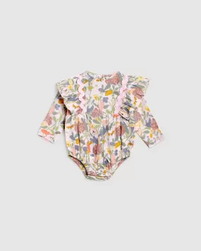 Elenora Playsuit - Botanical Pink