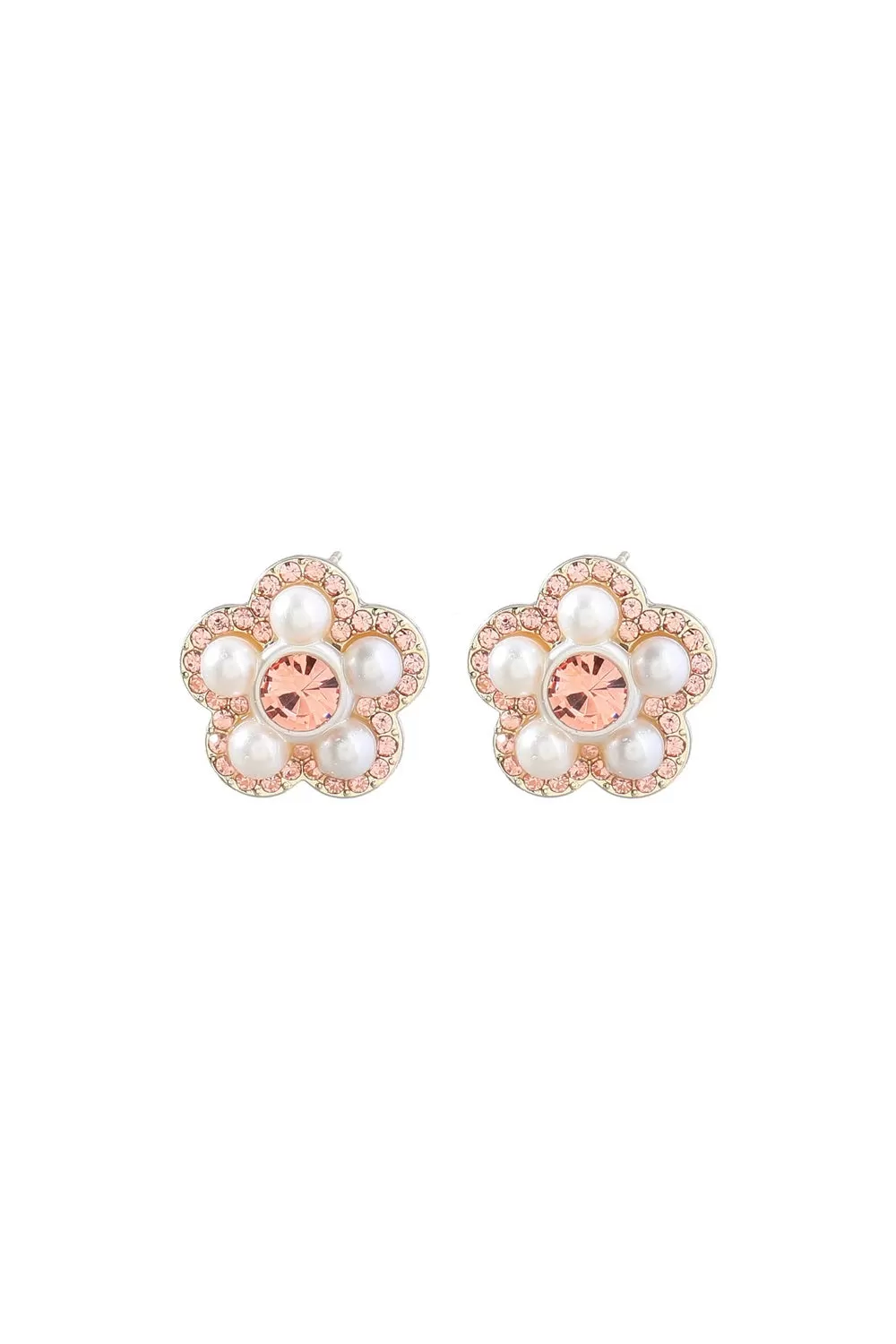 FLOWER CHILD EARRINGS ROSE