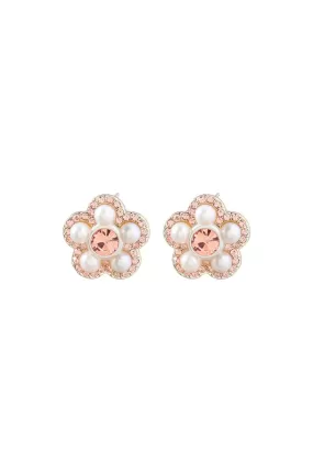 FLOWER CHILD EARRINGS ROSE