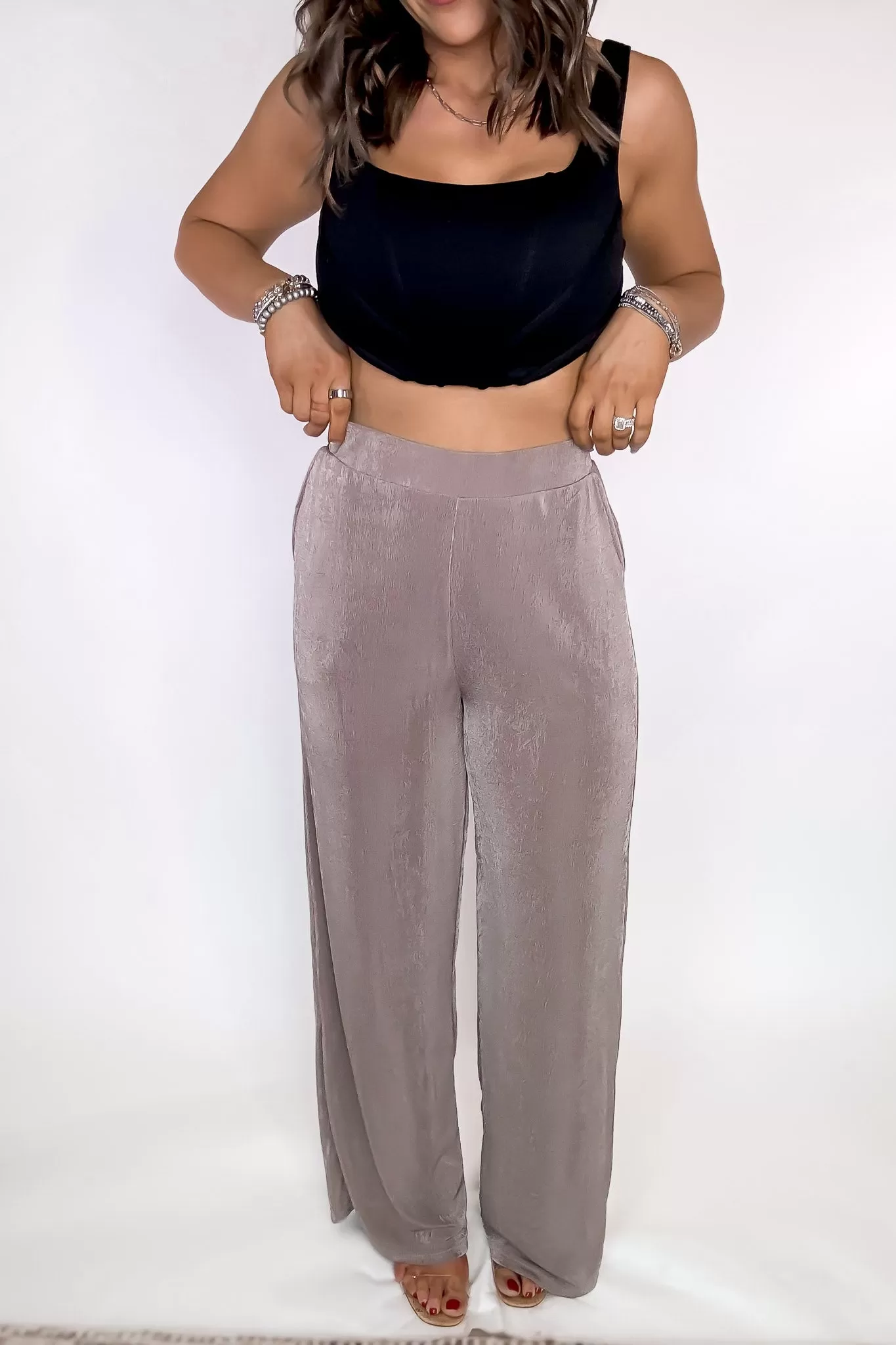 Fun And Flirty Mocha Pants