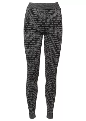 Glitter Logo Leggings