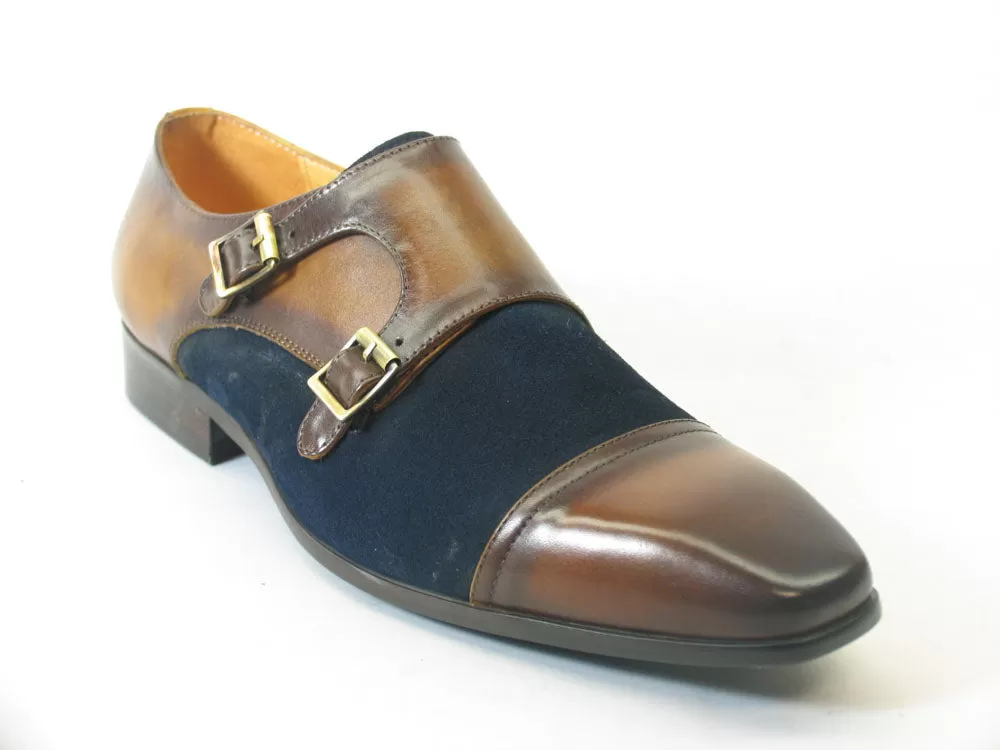 KS524-16SC Double Monk Strap Loafer