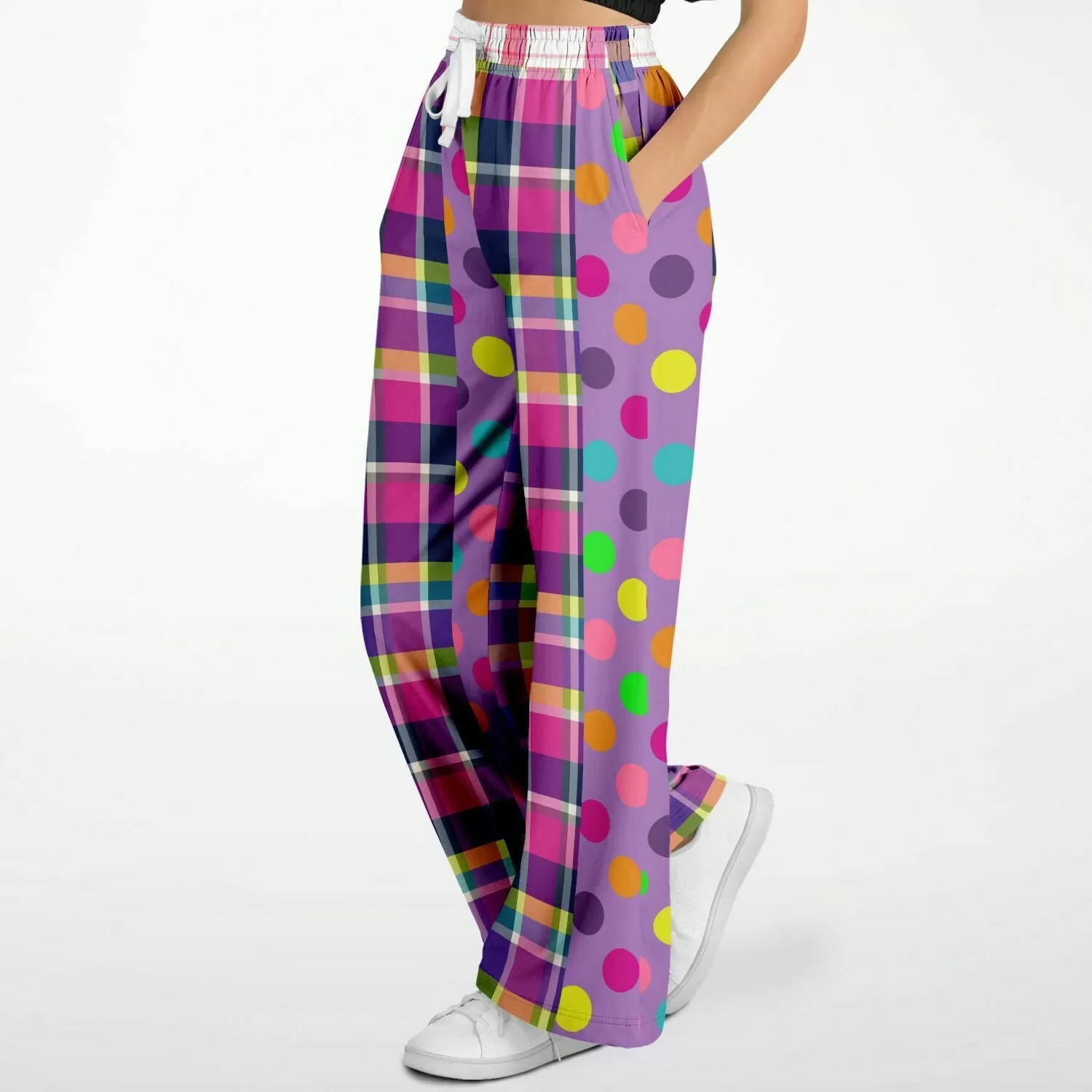 Mercury Retrograde Plaid SW Stretchy Phat Bellbottoms