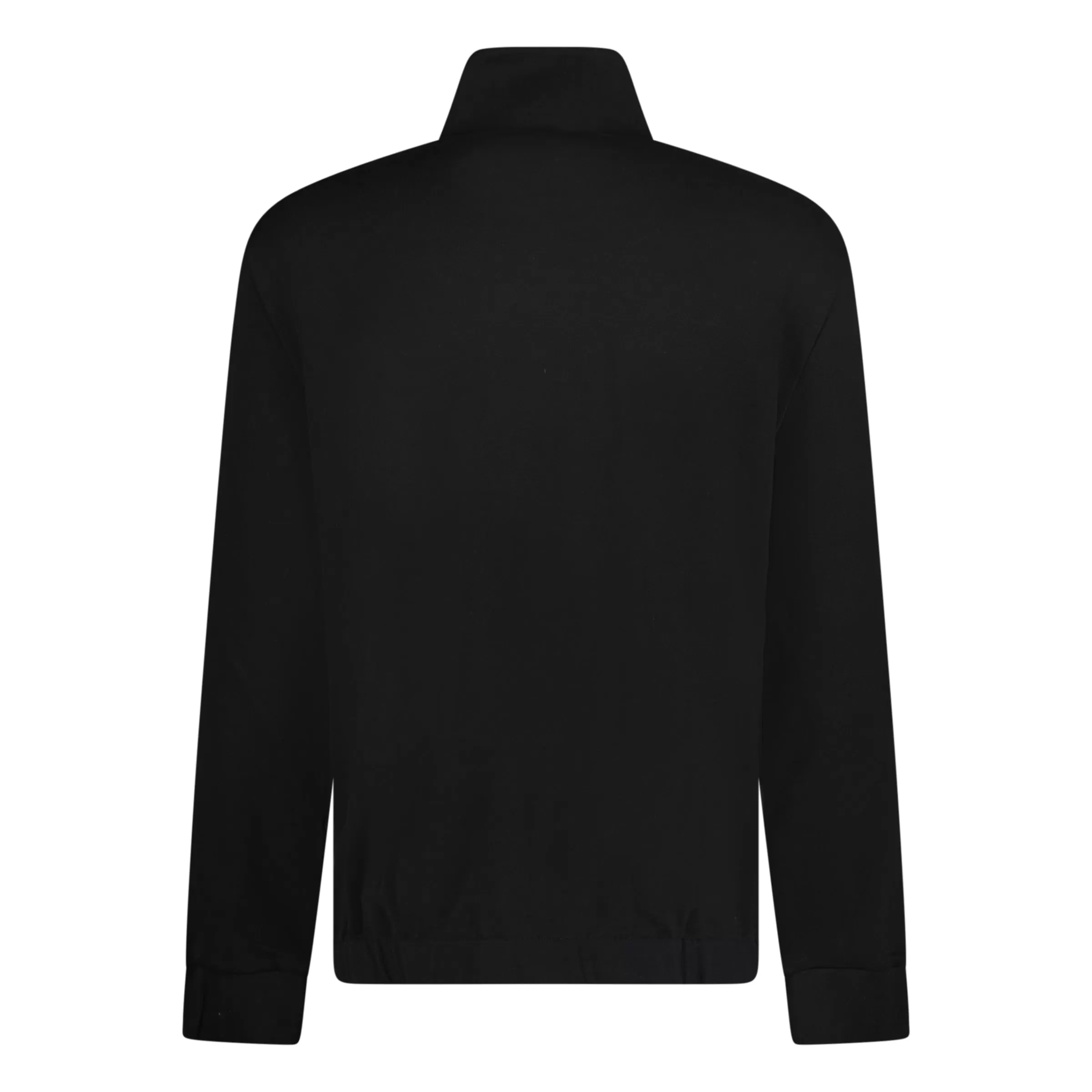 MONCLER TAPE LOGO MAGLIA CARDIGAN BLACK