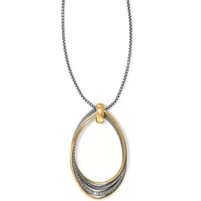 Neptune's Rings Twirl Convertible Pendant Necklace