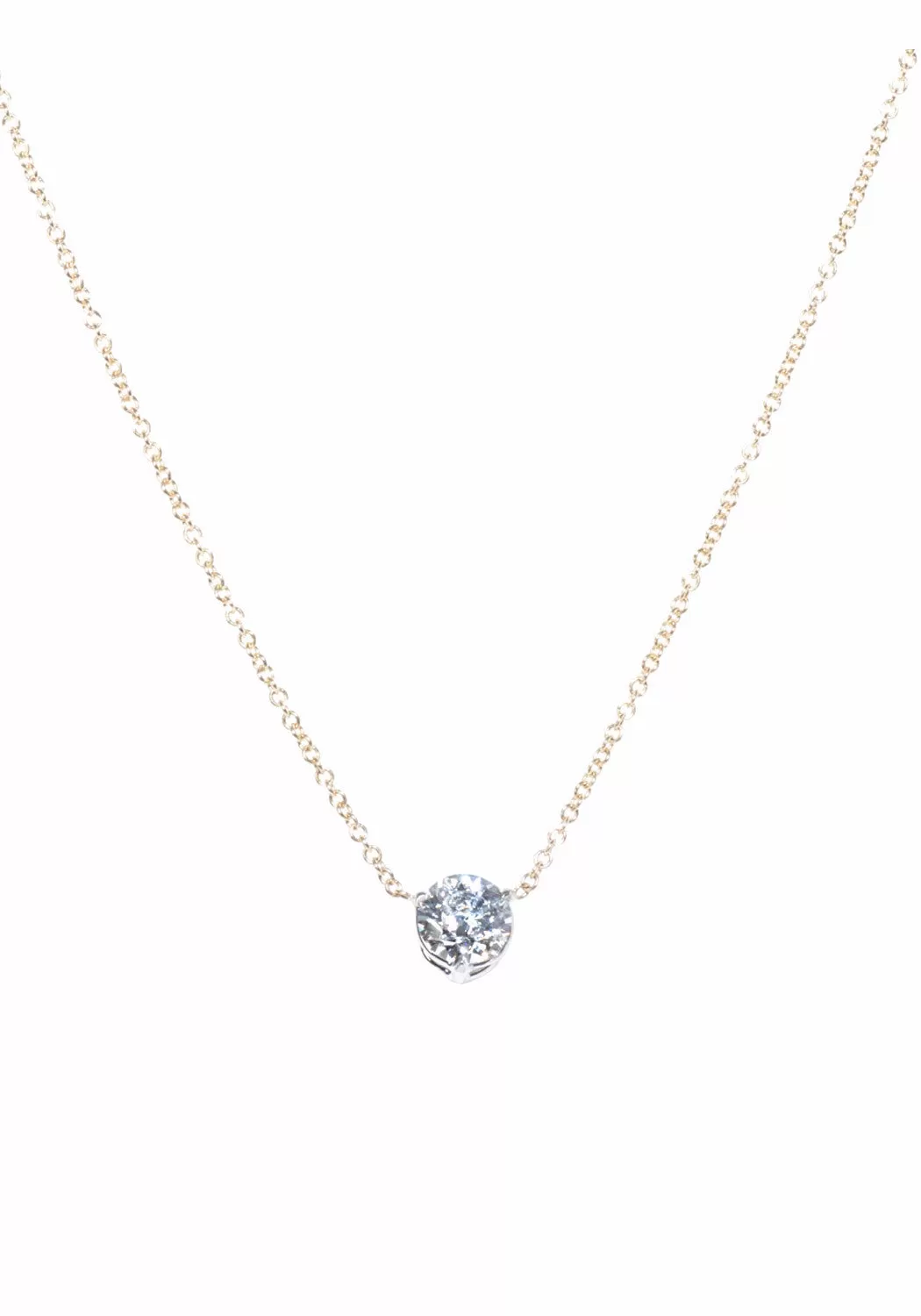 Oster Collection 18KYG Diamond Pendant Chain Necklace