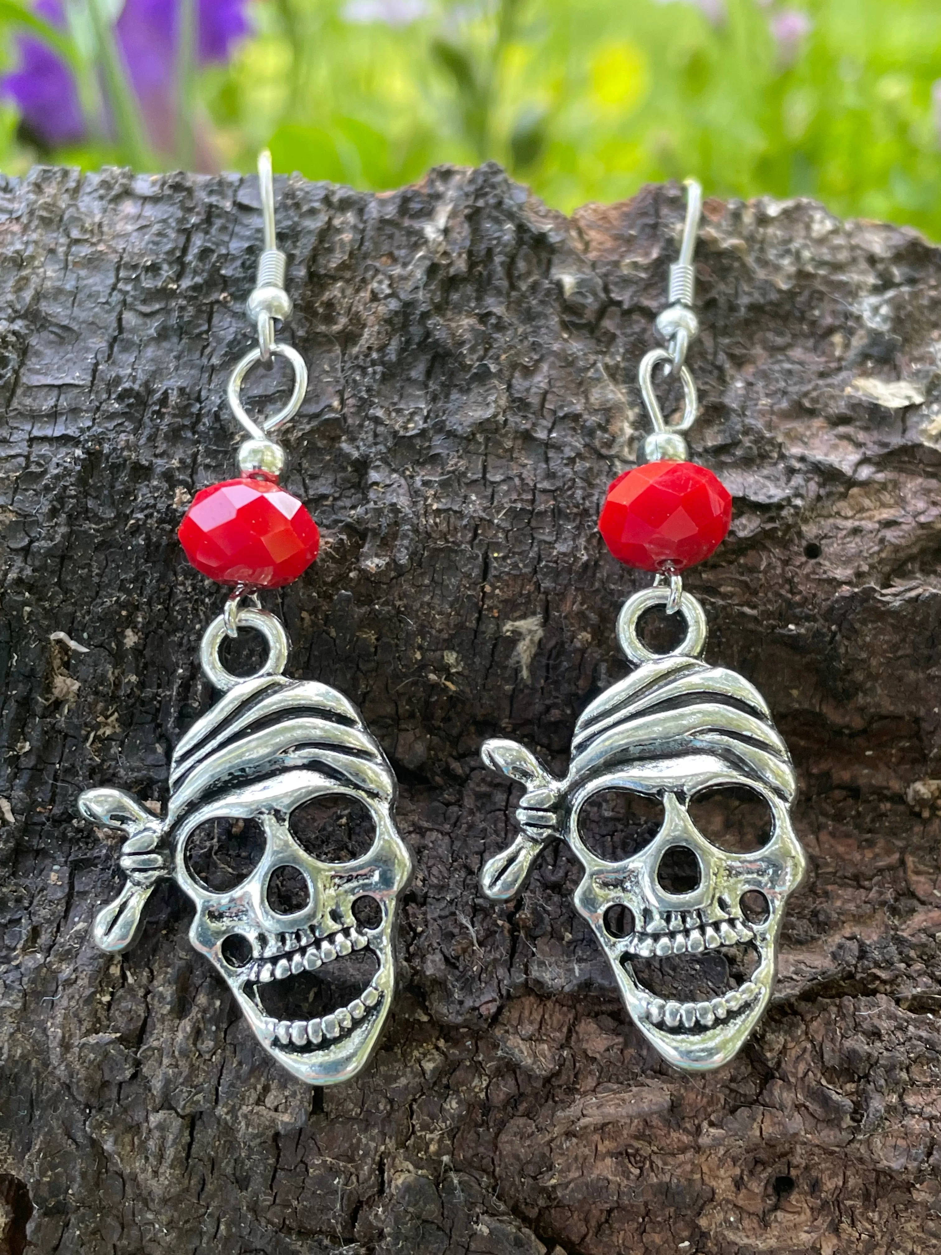 Pirate Skeleton Earrings