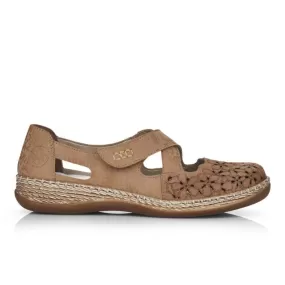 Rieker Women's Daisy 464H4-62 - Shell/Camel