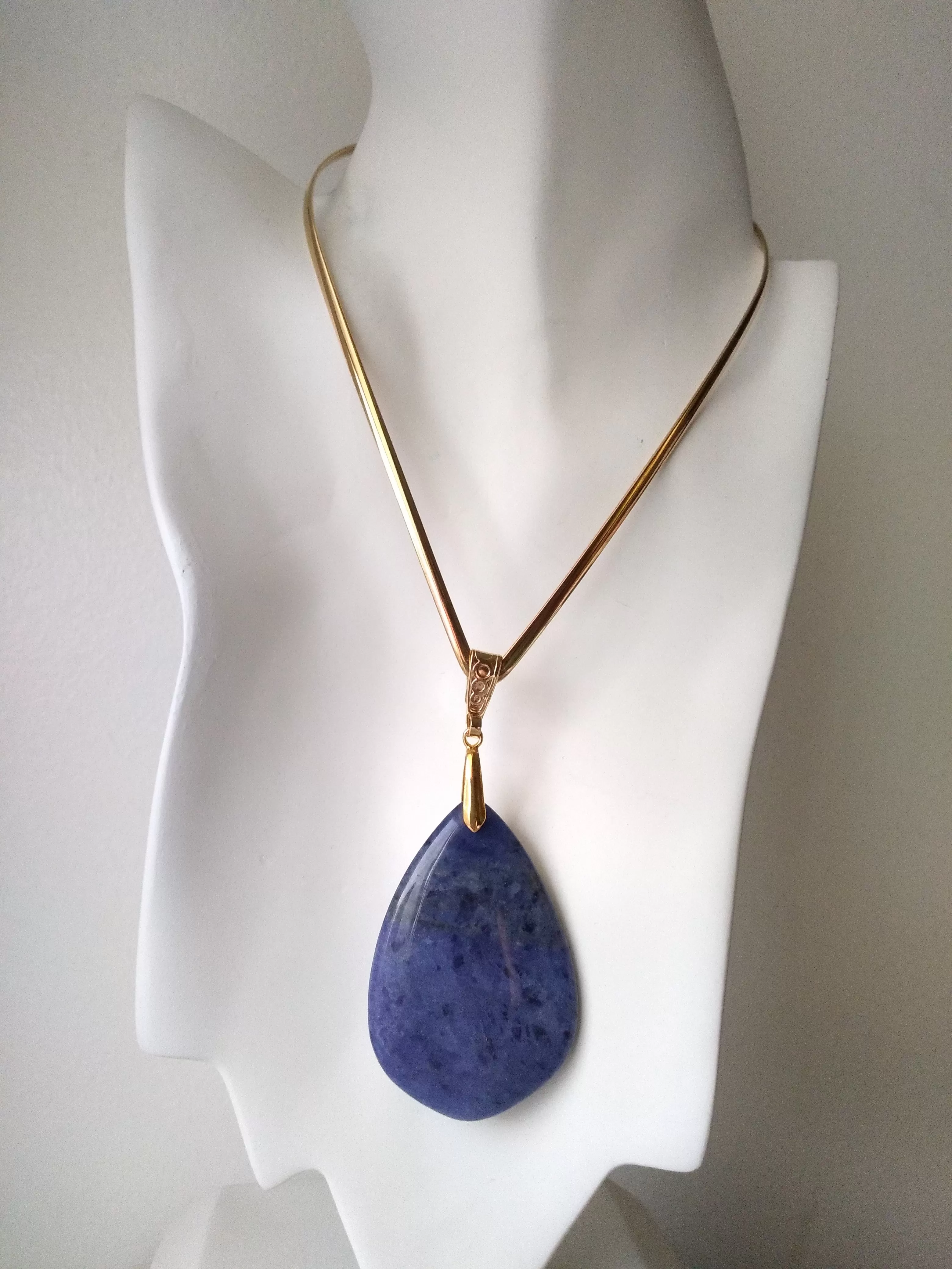 Skye Single Stone V Necklace