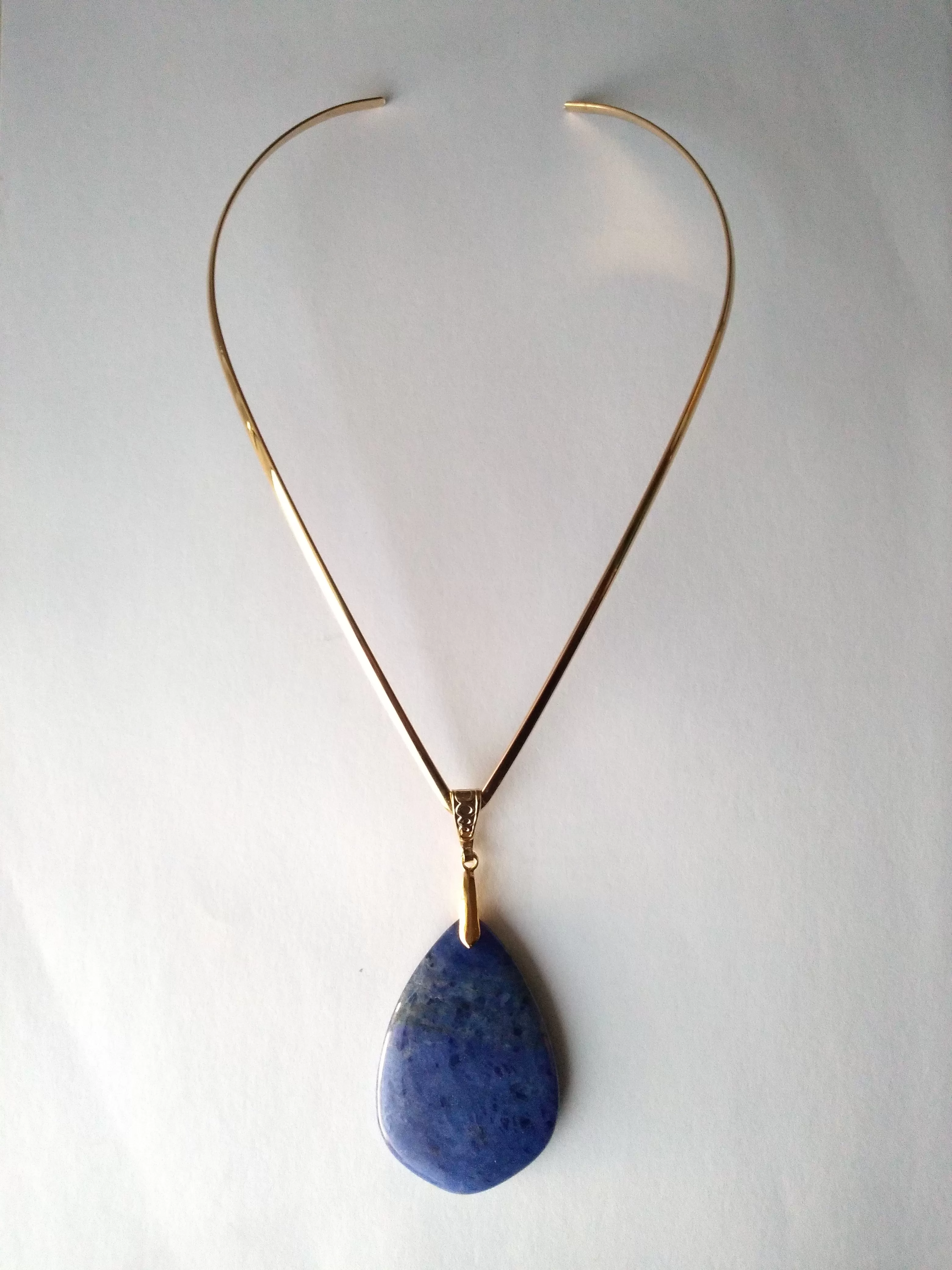 Skye Single Stone V Necklace