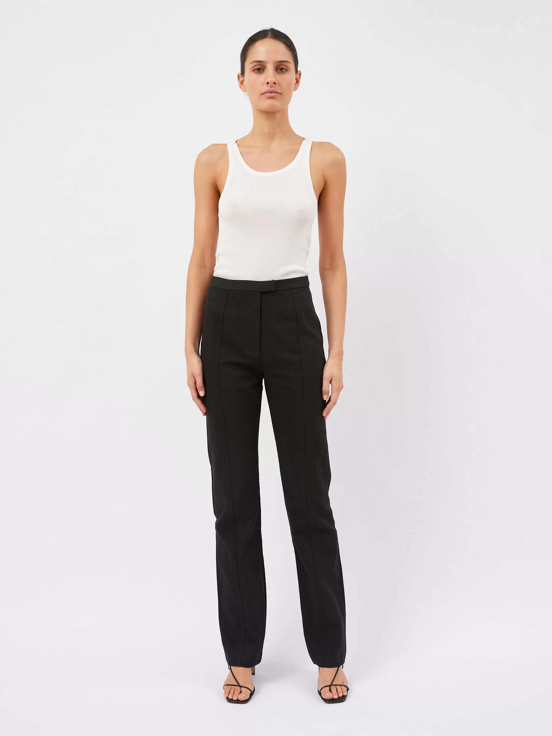 Slim Panelled Trousers