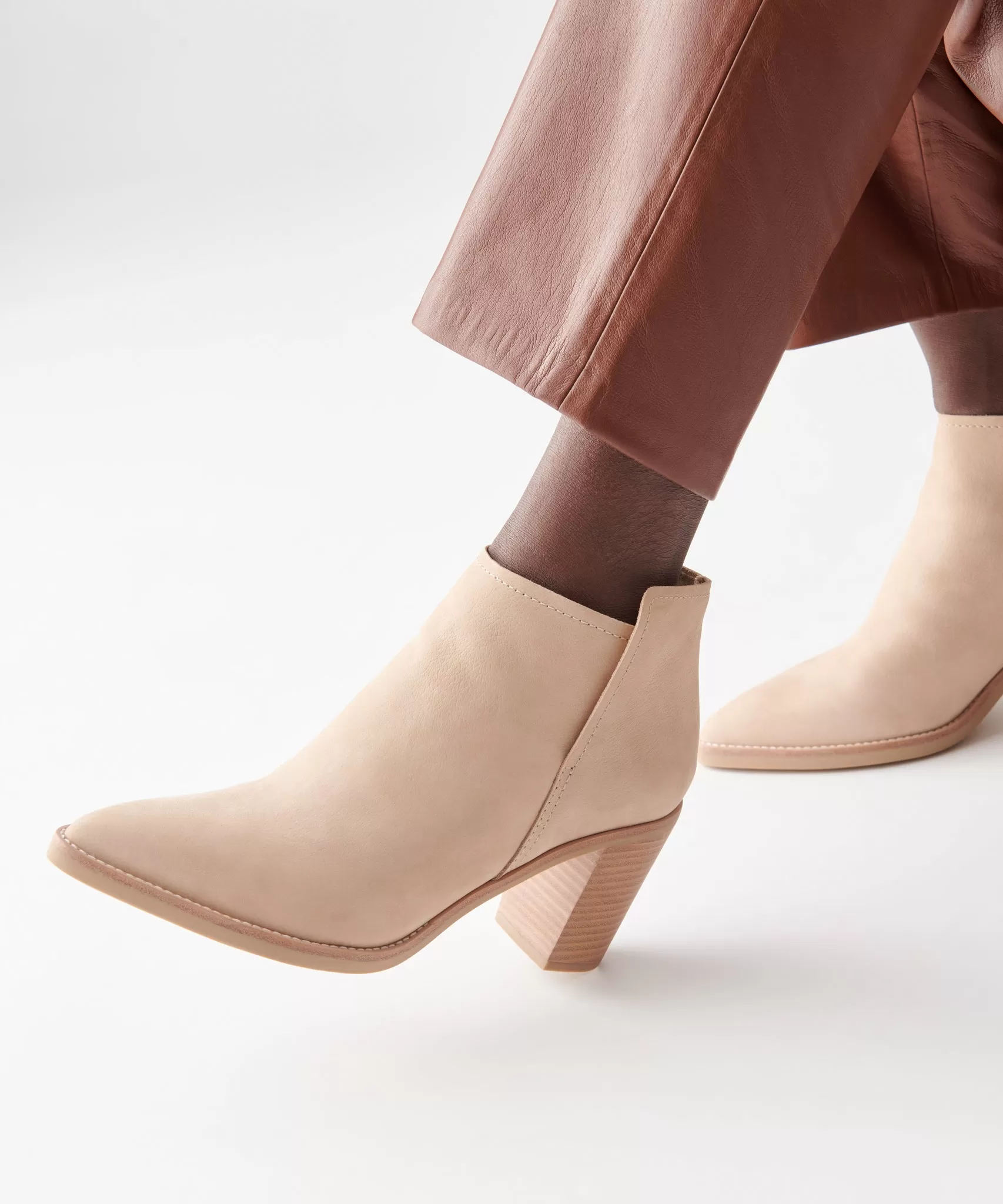 SPADE BOOTIES DUNE NUBUCK