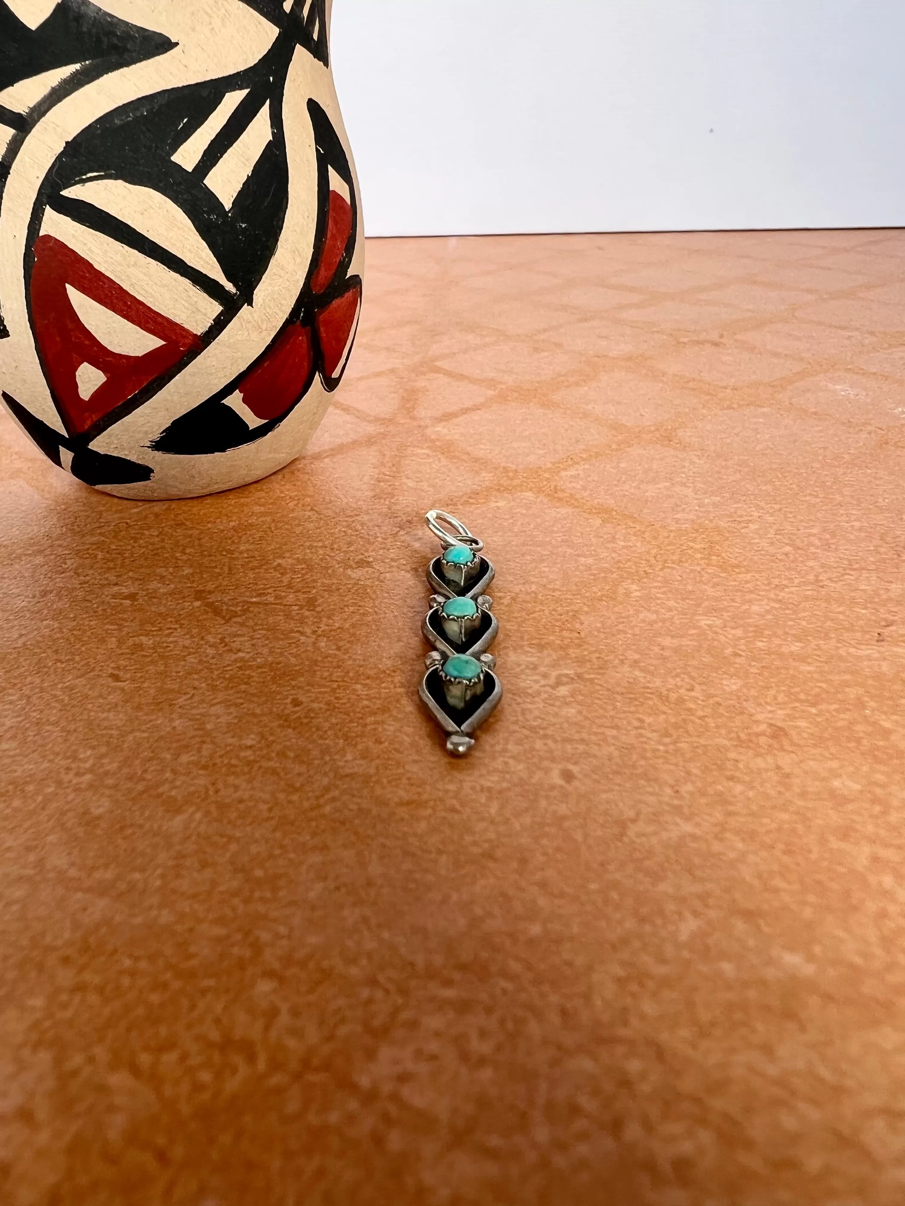 Teardrop Turquoise Pendant