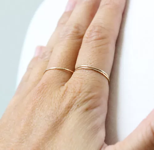 Thin Gold Ring