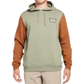 Throttle Blocked Pullover Fleece Hoodie