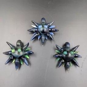 Trippy Suns Pendants - By Phantomz Glass