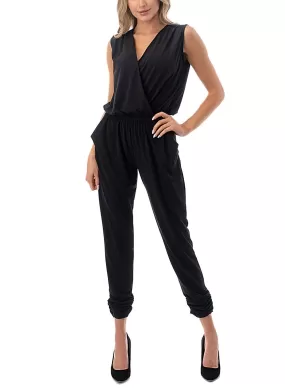 Vera Sleeveless Crossover Jumpsuit