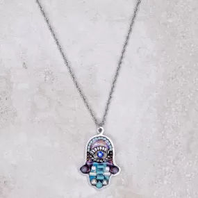 Vivia Hamsa Necklace